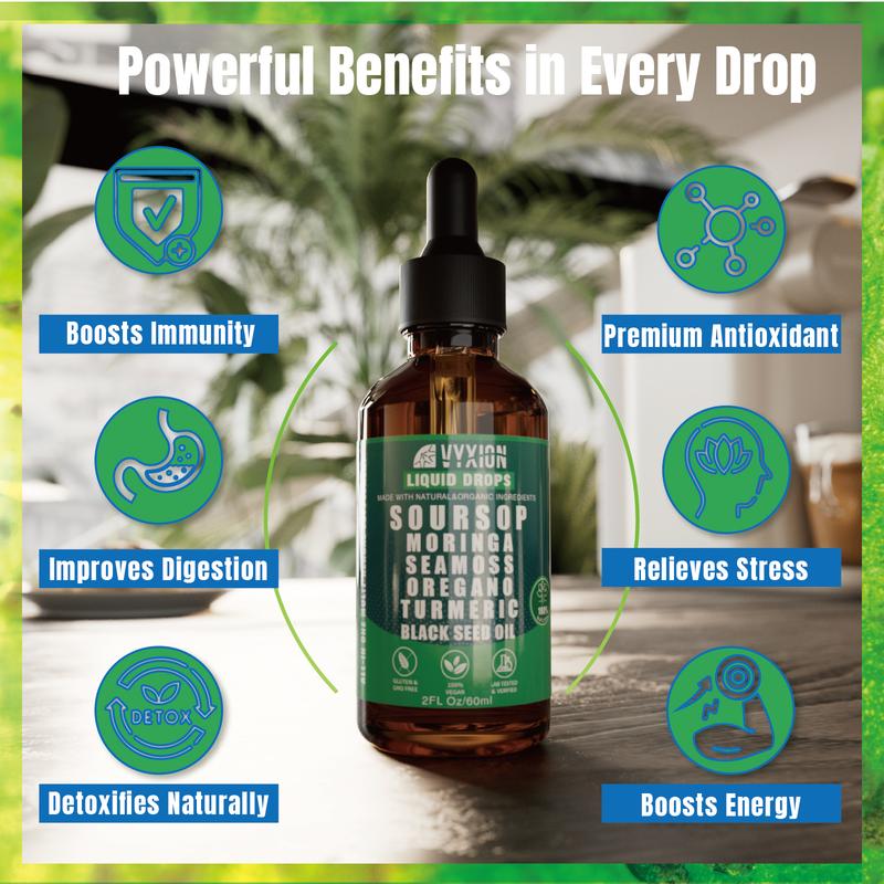VYXION Pure Soursop 10 in 1 Liquid Drops